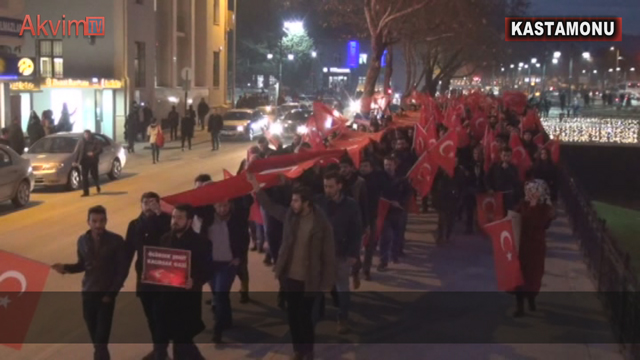 Kastamonu’da terör, protesto edildi