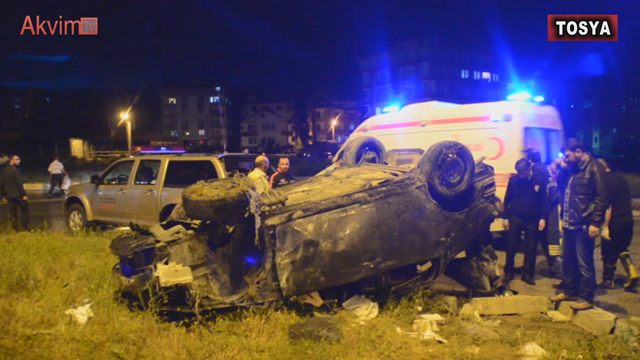Adres Yine Tosya Trafik Kazası 3 yaralı