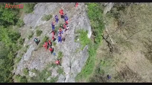 UMKE, AFAD ve JAK ekiplerinin tatbikatı nefes kesti