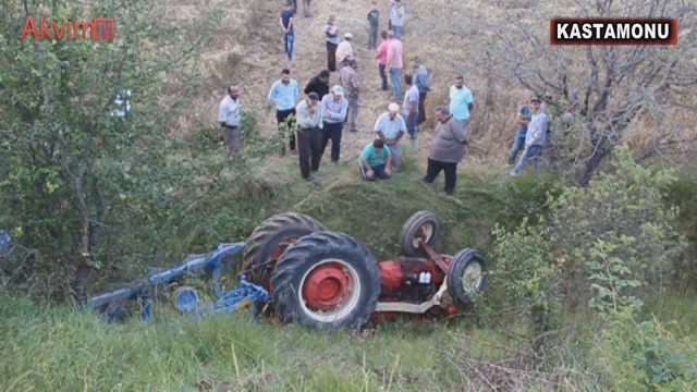 Akıl Almaz Ölüm Traktör İle Geri Geri Giderken…