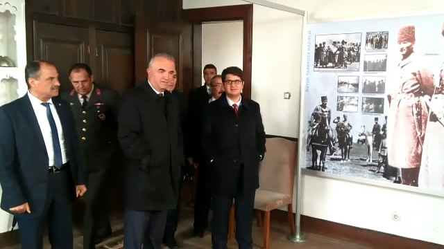 Daday'da Atatürk Resim Sergisi Açıldı…