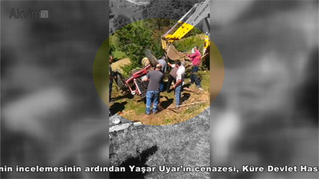 Kastamonu’da devrilen traktörün altında kalan sürücü öldü